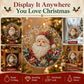 🎅Christmas HOT SALE💞50K+ SOLD!🎄Christmas Pearl Diamond Art Hanging Ornament Kit | Resistant Non-Fading Pearl Beads DIY Handmade Holiday Hanging Decor 🎅💎