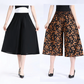 🔥Hot sale🔥Women's High Elastic Waist Pleated Chiffon Wide Leg Culottes