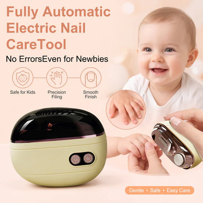 🔥LIMITED TIME PRICE: ONLY ￡10.99!!!🔥🌟 2-in-1 Smart Electric Nail Clipper & Polisher ✂️ & Polisher for All Ages 👨‍👩‍👧‍👦 💅