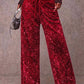 ⏳LAST DAY SALE 50% OFF!!🔥Exclusive Designs - Women's Sparkling Sequin Wide-Leg Trousers