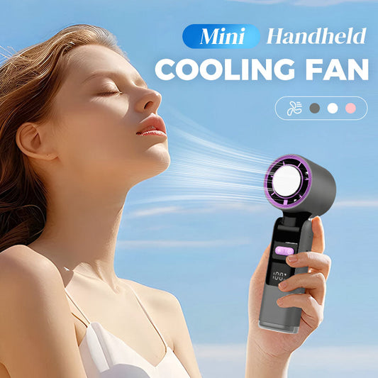 ❄️Last Day - Surprise Price ￡8.99!!❄️CoolHill™ ProBreeze Portable Fan –💨High-Velocity, Foldable & Rechargeable 🌬️⚡ | Travel-Ready Cooling for UK Summers ☀️, Holidays ✈️ & Outdoor Adventures 🏕️