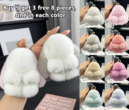 💕Buy 2 Get 20% OFF-🐰 Handmade Soft Bunny PomPom Charms（🎁Boxed Edition）