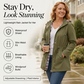 💖LAST DAY SALE 50% OFF🧥Women's Chic. Lightweight. Waterproof Jacket 🍃-Unleash Style and Durability in Any Storm!
