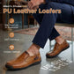 👞Classic Men’s Slip-On Leather Shoes – Premium Calfskin, All-Day Comfort & Effortless Style