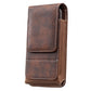 ⏳🏆LAST DAY SALE: ￡6.99!! ⚡Big Discount | Waist Belt Cell Phone Pouch 📱 Multi-Pocket Leather Holster with Card Holder