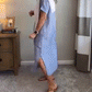 🔥HOT SALE 68% OFF🔥Striped Shirt Dress with Pockets—Effortless Style and Functionality