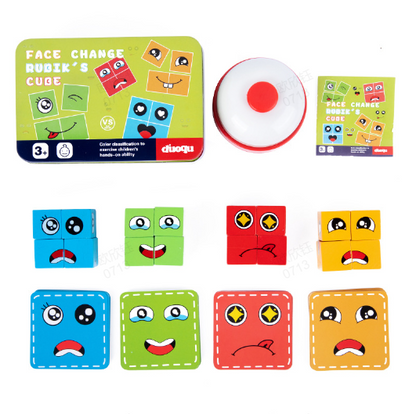 Hot Sale 63% OFF🎁5D Puzzle Educational Faces Changing Family Game🧩