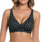 💗LIMITED TIME SALE 50% OFF⚡50K+ SOLD💕 Jelly Wireless Womens Comfortable Wireless Bras Push Up Bralettes Seamless Tshirts Bras Deep V Everyday Bras