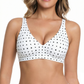 💗LIMITED TIME SALE 50% OFF⚡50K+ SOLD💕 Jelly Wireless Womens Comfortable Wireless Bras Push Up Bralettes Seamless Tshirts Bras Deep V Everyday Bras