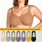 🌸⏳Last Day Special Price £7.99💐Women's Elegant Sheer Full Coverage Plus Size Bra
