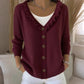 ⌛Limited Time 50% Off! - Women's Ruffle Collar Knit Cardigan