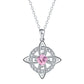 🌸LAST DAY-Buy 1 Get 1 Free ✨Mystical Birthstone Witches Knot Necklace – Natural Crystal🔮💞Protect Your Loved Ones