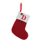🔥HOT SALE -49% OFF🔥"Cozy Knit Socks, Embroidered Candy Gift Bag, Letter Christmas Stocking - Perfect for the Little Ones!"