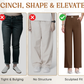 👖Three Lengths Available🌷LAST DAY SALE 60% OFF!!💥Perfect Drape High Rise Pull-On Stretch Pants