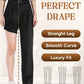 👖Three Lengths Available🌷LAST DAY SALE 60% OFF!!💥Perfect Drape High Rise Pull-On Stretch Pants