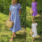 🔥HOT SALE 68% OFF🔥Striped Shirt Dress with Pockets—Effortless Style and Functionality