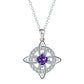 🌸LAST DAY-Buy 1 Get 1 Free ✨Mystical Birthstone Witches Knot Necklace – Natural Crystal🔮💞Protect Your Loved Ones