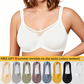 🌸⏳Last Day Special Price £7.99💐Women's Elegant Sheer Full Coverage Plus Size Bra