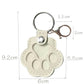 💖Leather Pet Memorial Keychain  🐾 Keep Their Memory Close, Always