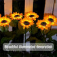 ⏳Time-Limited Special Price: ￡7.99!!⏰Sunflower Solar Garden Stake Led Lights🌻
