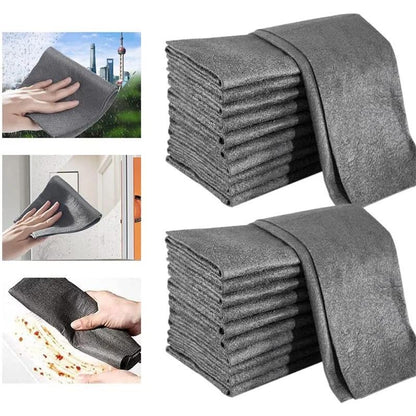 ✨BUY 2 GET 1 FREE✨Each Low to ￡0.27💥Thickened Magic Cleaning Cloth