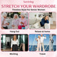 👖Three Lengths Available🌷LAST DAY SALE 60% OFF!!💥Perfect Drape High Rise Pull-On Stretch Pants
