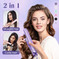 💥Hot Sale 50% Off🔥2-in-1 Mini Curling Wand & Flat Iron Hair Straightener