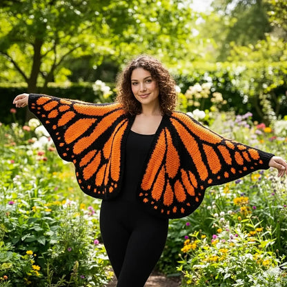 🎉LAST DAY SALE - 50% OFF⚡🦋Handmade Butterfly Cardigan