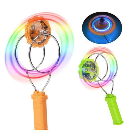 🔥HOT SALE🔥 Creative LED Light Luminous Fidget Spinner Magnetic Gyro