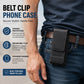 ⏳🏆LAST DAY SALE: ￡6.99!! ⚡Big Discount | Waist Belt Cell Phone Pouch 📱 Multi-Pocket Leather Holster with Card Holder