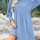 🌷Summer Hot Sale 50% Off💕Round Neck Dress with 3/4 Sleeves
