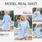 🌷Summer Hot Sale 50% Off💕Round Neck Dress with 3/4 Sleeves