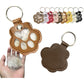 💖Leather Pet Memorial Keychain  🐾 Keep Their Memory Close, Always