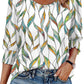 ☀️Summer Hot Sale 50% OFF🌼Blouses for Women Dressy Casual 3/4 Length Sleeve Tops with Smocked Cuffs
