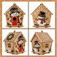 🎅Christmas Pre Sale 60% OFF!!🎄DIY Pearl Art Christmas House Kit – Create a Sparkling Handmade Holiday Decoration