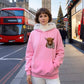 🎅💖LAST DAY SALE 50% OFF!!🎁Cute Highland Cow Cozy Fleece-Lined Hooded Sweatshirt🦬