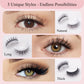 🏆 Last Day Special Price £9.99! 🔥Buy 1 Get 1 Free 🎁 💐Waterproof & Reusable Self-Adhesive Eyelashes