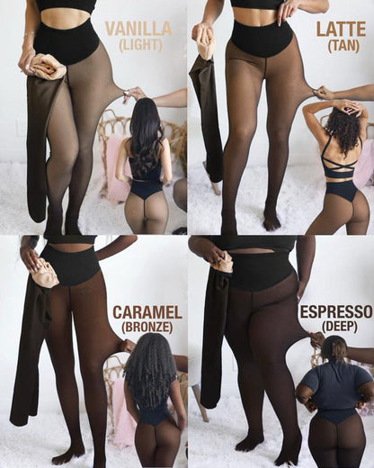 🔥Hot Sale 70% OFF!!⚡50K+ SOLD!❄️One-Seam The-original Magic Fleece Lined Leggings✨