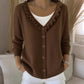 ⌛Limited Time 50% Off! - Women's Ruffle Collar Knit Cardigan