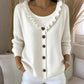 ⌛Limited Time 50% Off! - Women's Ruffle Collar Knit Cardigan