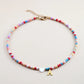 🔥Hot Sale 49% OFF - Colourful Beads Initial Choker🎁Buy 2 Only ￡9.99&Free shipping