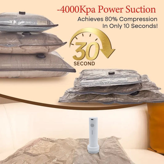 TODAY'S FLASH 50% OFF✨X7 Travel Compression Bag🧳Cordless Vacuum Pump, Clearance Sale