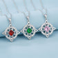 🌸LAST DAY-Buy 1 Get 1 Free ✨Mystical Birthstone Witches Knot Necklace – Natural Crystal🔮💞Protect Your Loved Ones