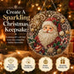 🎅Christmas HOT SALE💞50K+ SOLD!🎄Christmas Pearl Diamond Art Hanging Ornament Kit | Resistant Non-Fading Pearl Beads DIY Handmade Holiday Hanging Decor 🎅💎