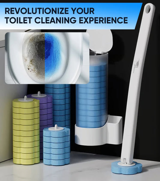 ⏳LAST DAY SALE £4.99!!⚡50K+ SOLD!🚽💦Hands-Free Cleaning Gadget🧽Disposable toilet cleaning tool