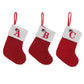 🔥HOT SALE -49% OFF🔥"Cozy Knit Socks, Embroidered Candy Gift Bag, Letter Christmas Stocking - Perfect for the Little Ones!"