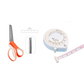 🔥HOT SALE 50% OFF🎁✂️ Pinking Shears Scissors – Stainless Steel, Ergonomic Cushioned Handles – Perfect for Sewing, Quilting & Scrapbooking! 🧵💨