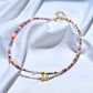 🔥Hot Sale 49% OFF - Colourful Beads Initial Choker🎁Buy 2 Only ￡9.99&Free shipping