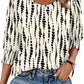 ☀️Summer Hot Sale 50% OFF🌼Blouses for Women Dressy Casual 3/4 Length Sleeve Tops with Smocked Cuffs