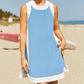 ⏰Hot Sale 60% OFF🔥Women's Casual Color Block Sleeveless Tops Matching Shorts with Pockets